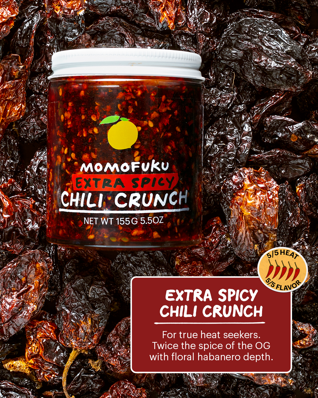 extra spicy chili crunch