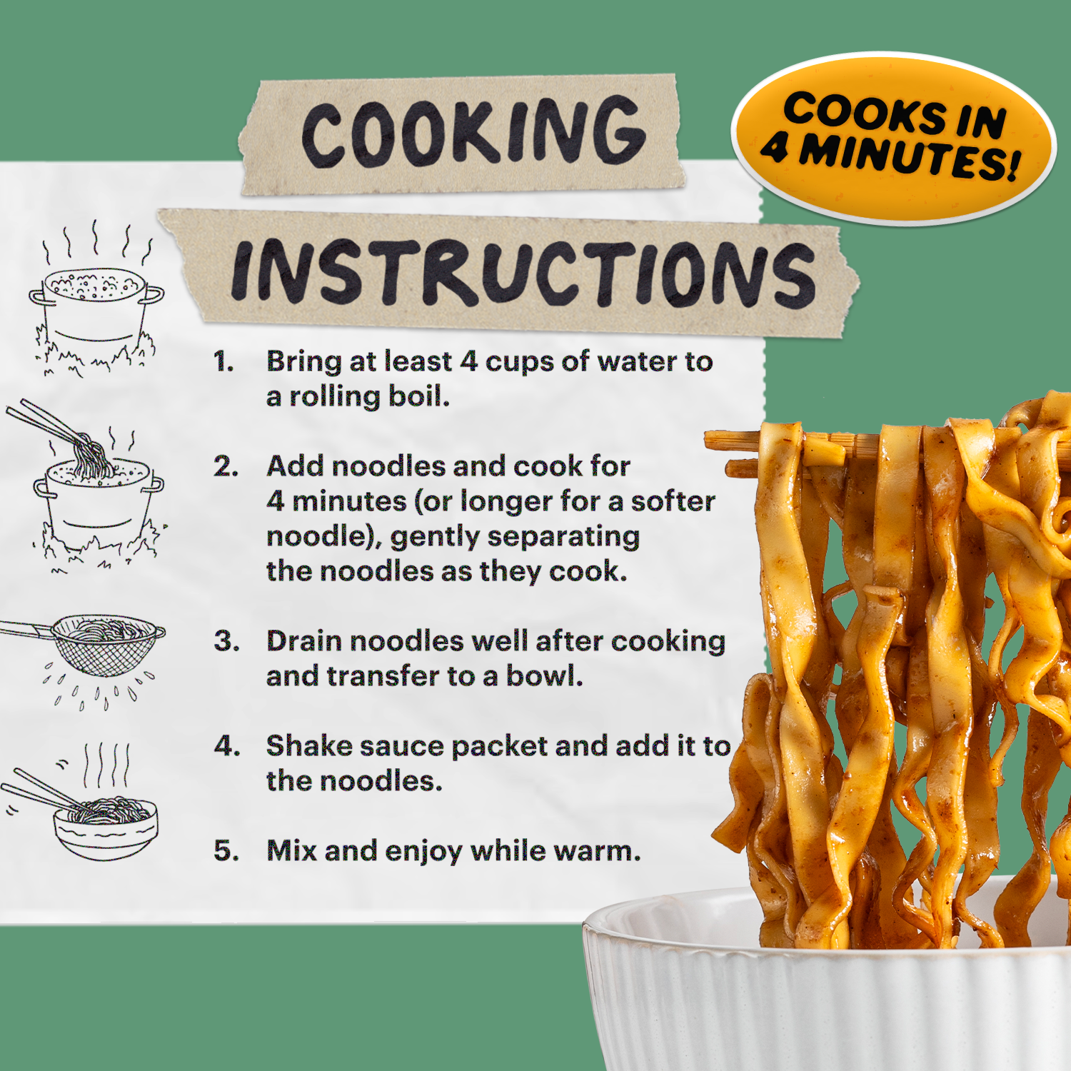 Spice Lover's Noodle Pack