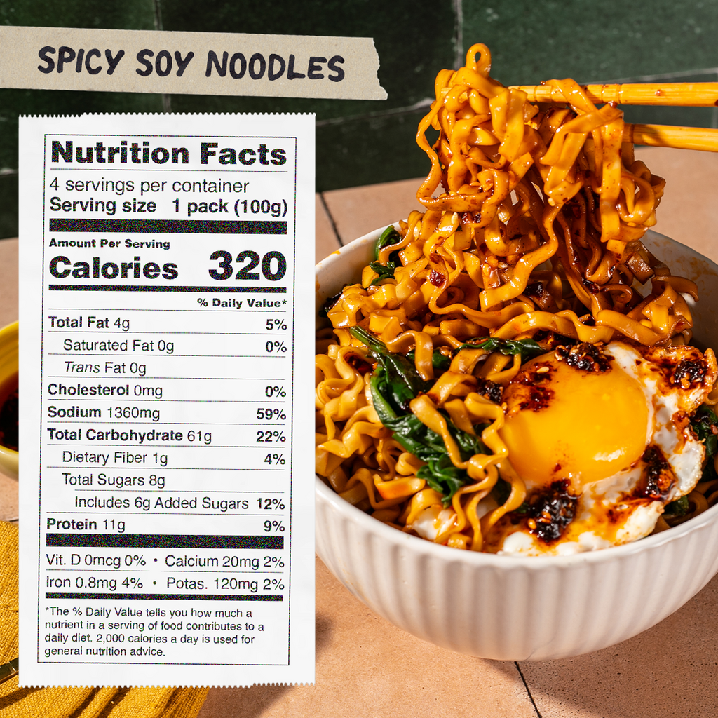 Spicy Soy Noodles | 12 Packs